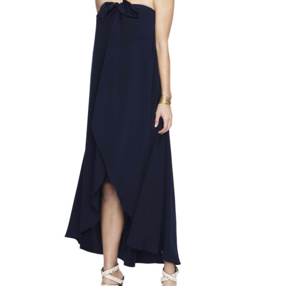 Hatch Strapless Dress Black, one size Maternity